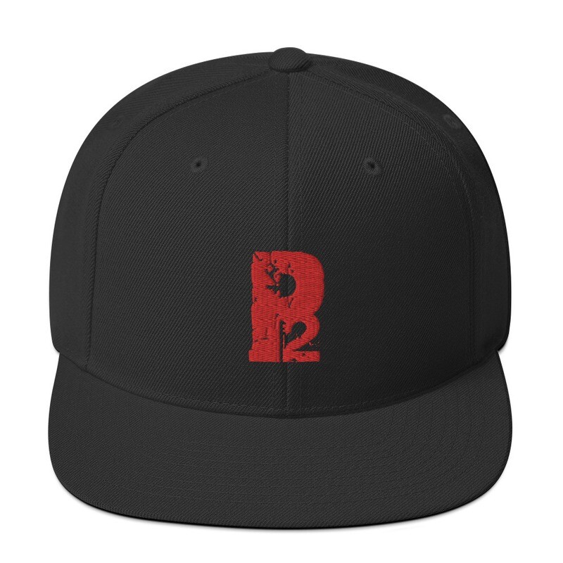 Phase 2 Black Snapback Hat