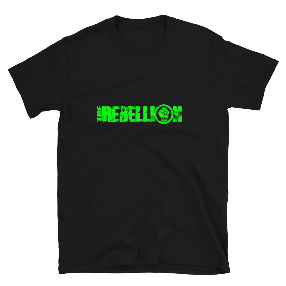 The Rebellion (Green Logo) Short-Sleeve Unisex T-Shirt