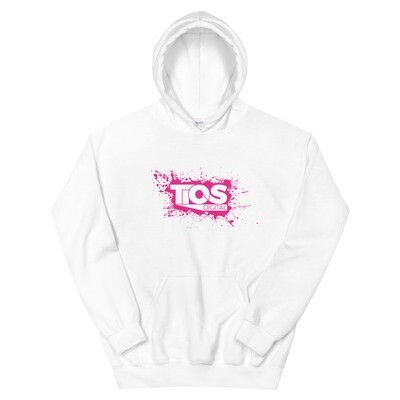 NEW TiOS Digital &quot;PAINTED&quot; (Pink Logo) Unisex Hoodie