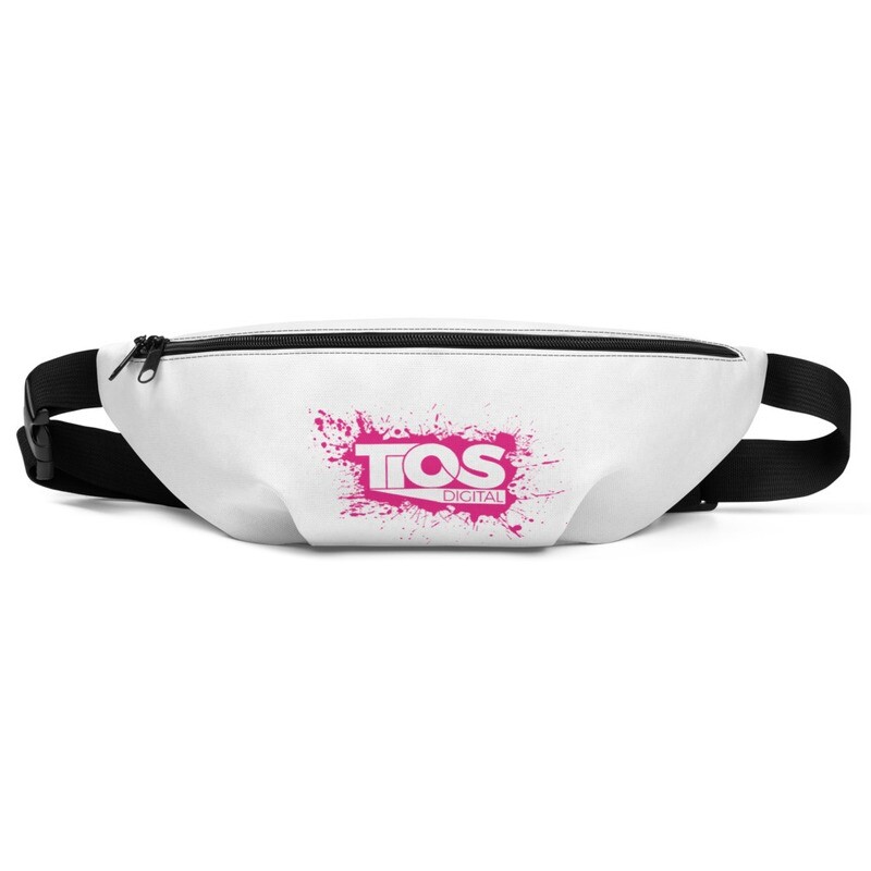 NEW TiOS Digital &quot;PAINTED&quot; (Pink Logo) Bum Bag/Fanny Pack