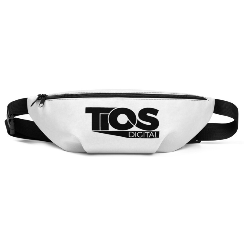 TiOS Digital White Bum Bag/Fanny Pack