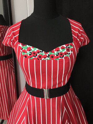 Stripes and Lines Rood