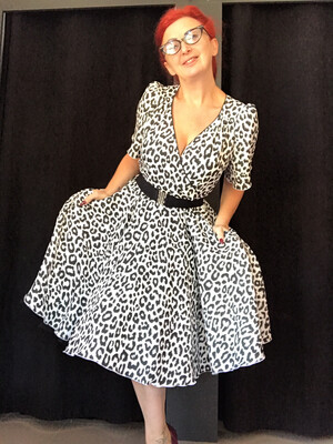 Black & White Leopard