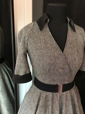 Tweed zwart