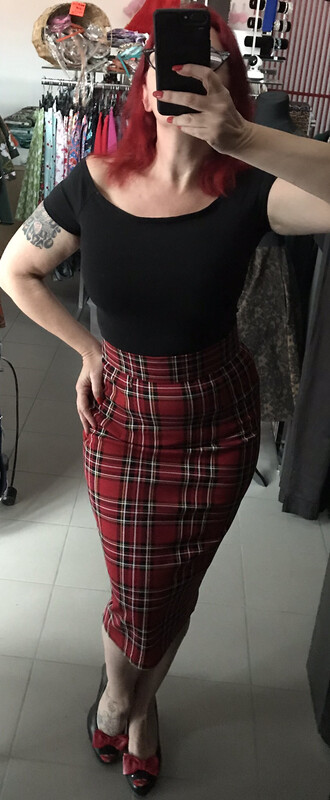 Pencil Rode Tartan