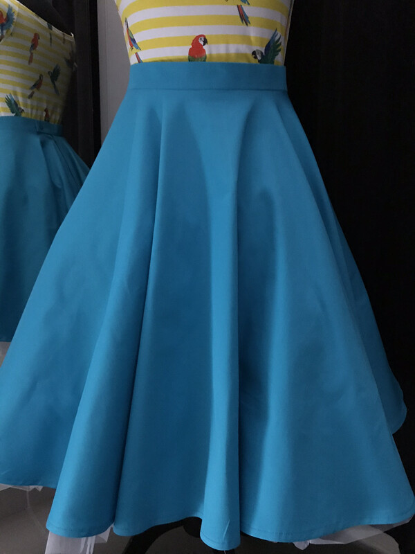 Klokrok in turquoise Klokrok in turquoise