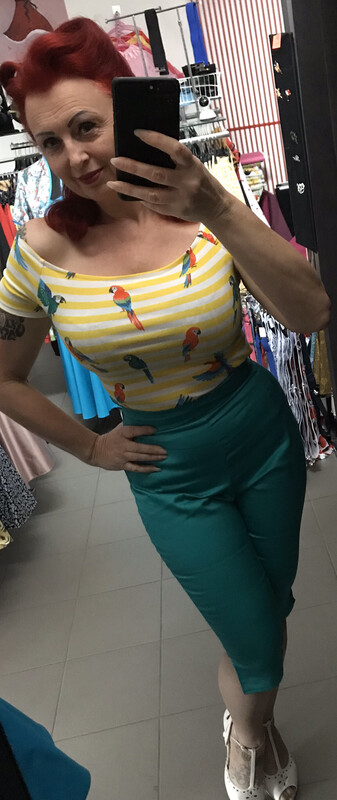 Capri Broek in Katoen