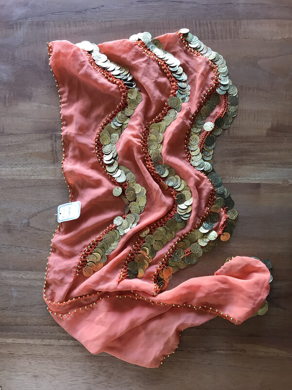 Rood en Oranje Sjaal