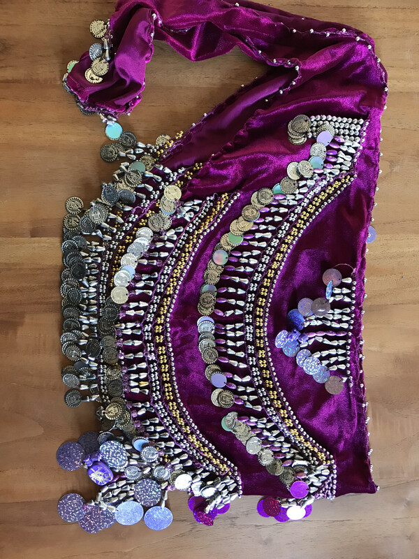 Fluwelen Heupsjaals Fluwelen Heupsjaals