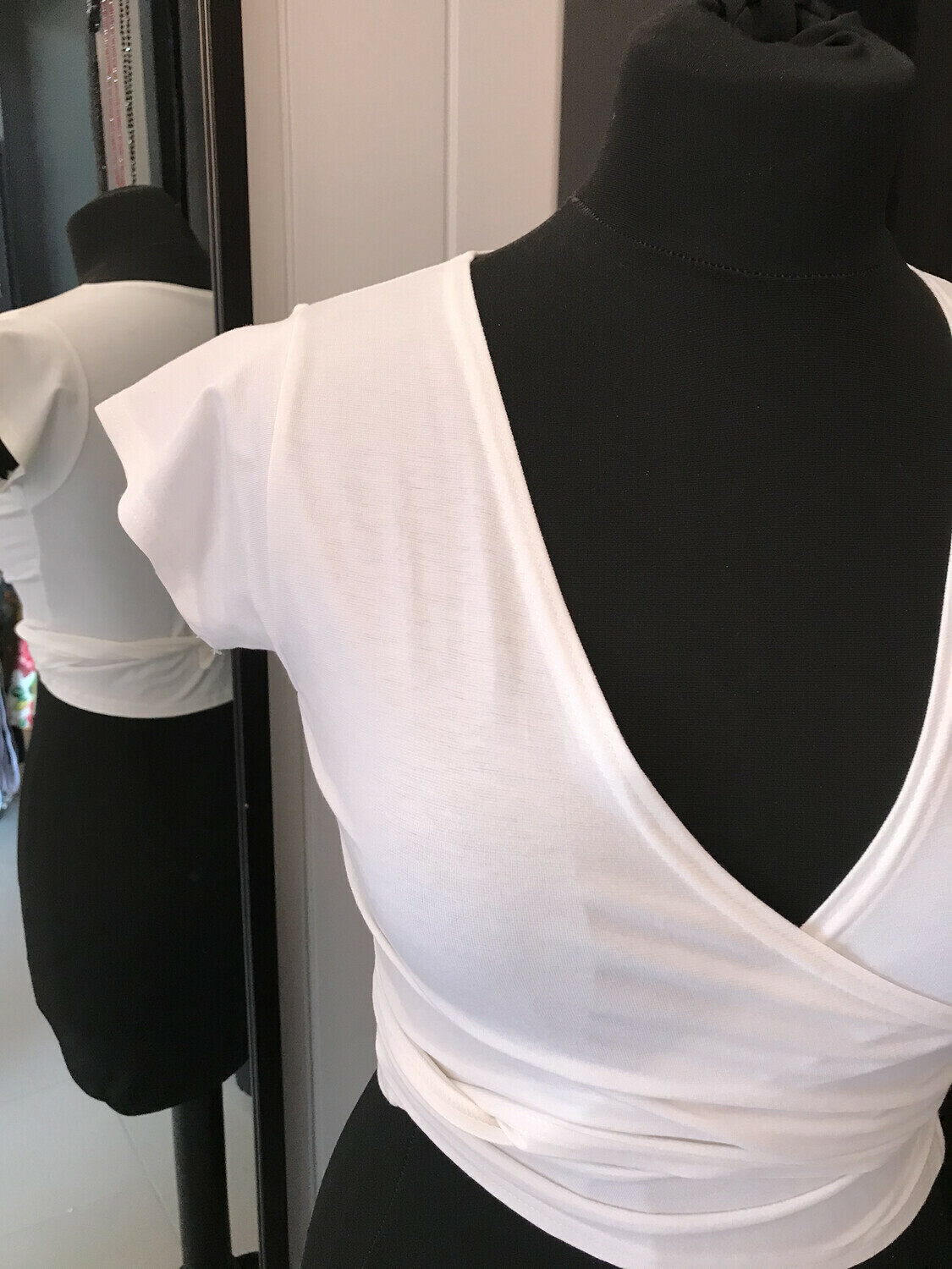 Cache coeur top Cache coeur top, Maat: S, Kleur: Wit