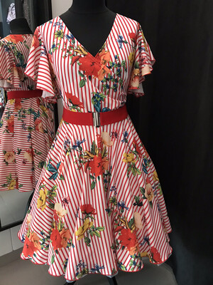 Flowers and stripes Flowers and stripes