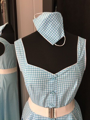 Gingham Turquoise