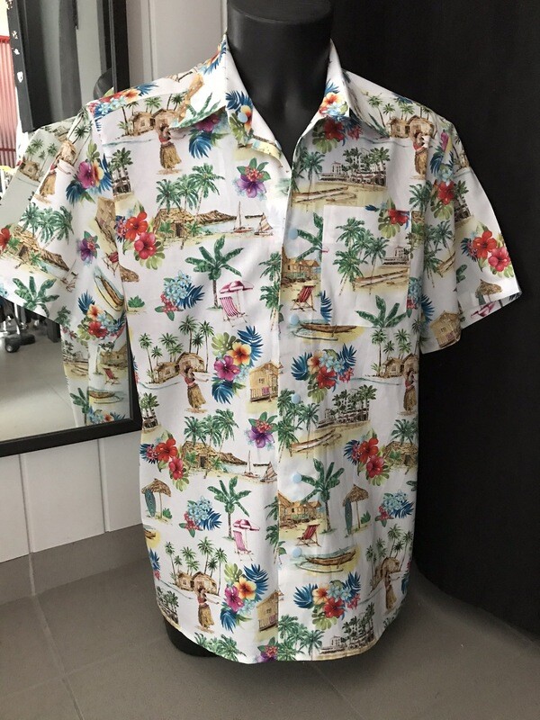 Men's shirt Hulagirl