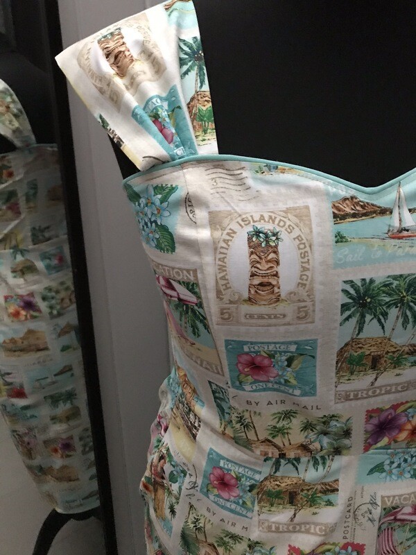 Sarong Stamps Beige