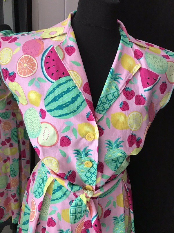 Blouse Fruits 🍉 🍓🍍🍊🍋 pink