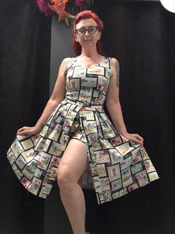 Playsuit Stamps black