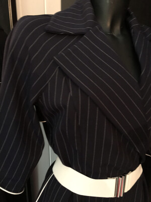 Jumpsuit Al Capone Pinstripe