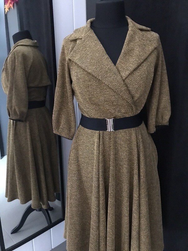 Trenchcoat Tweed Ocher Trenchcoat Tweed Ocher