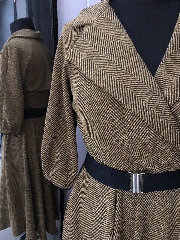 Trenchcoat Tweed Ocher