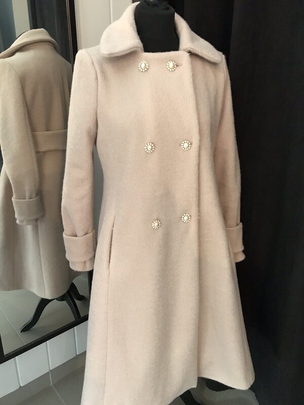 Coat Retro in Nude Coat Retro in Nude