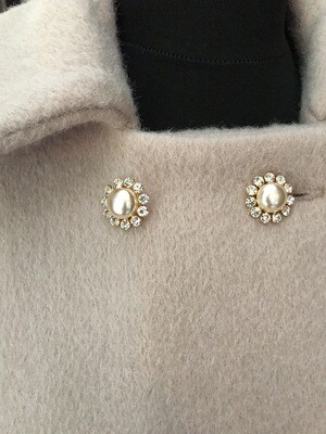 Coat Retro in Nude