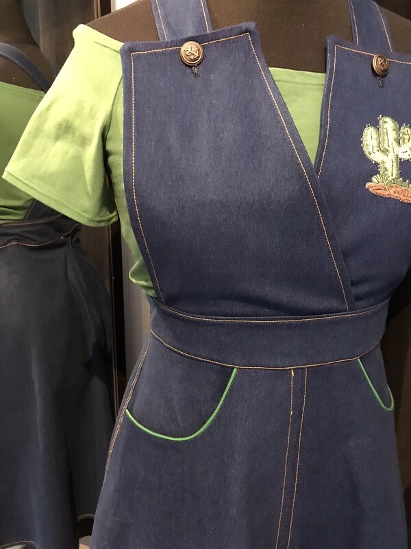 Pinafore Dress Denim Pinafore Dress Denim