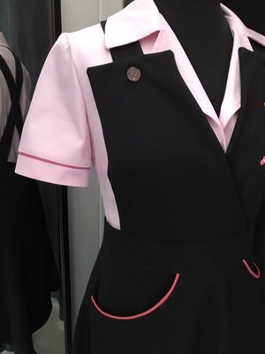 Pinafore Dress Black Hulagirl