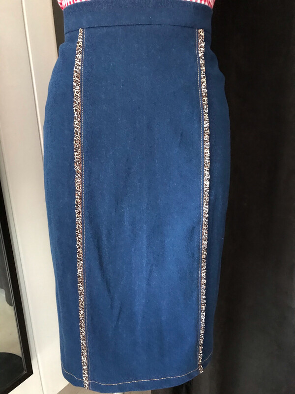 Leopard Denim