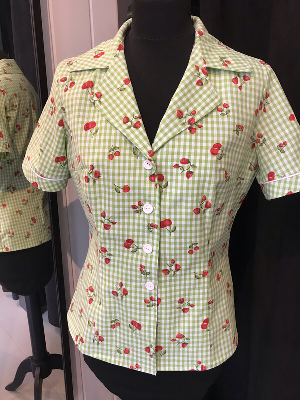 Shirt Gingham 🍒 🍓