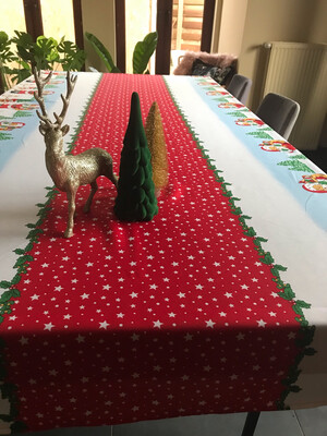 Christmas tablecloth