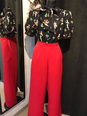 Trousers Golden trim