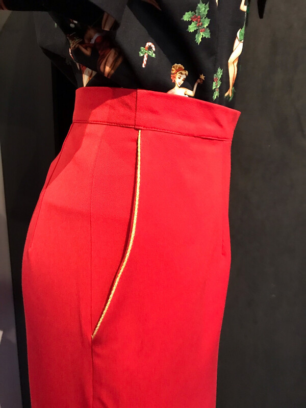 Trousers Golden trim