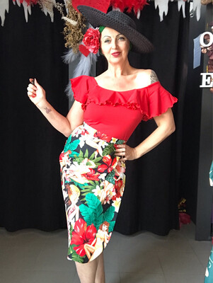 Aloha Girls Sarong Skirt