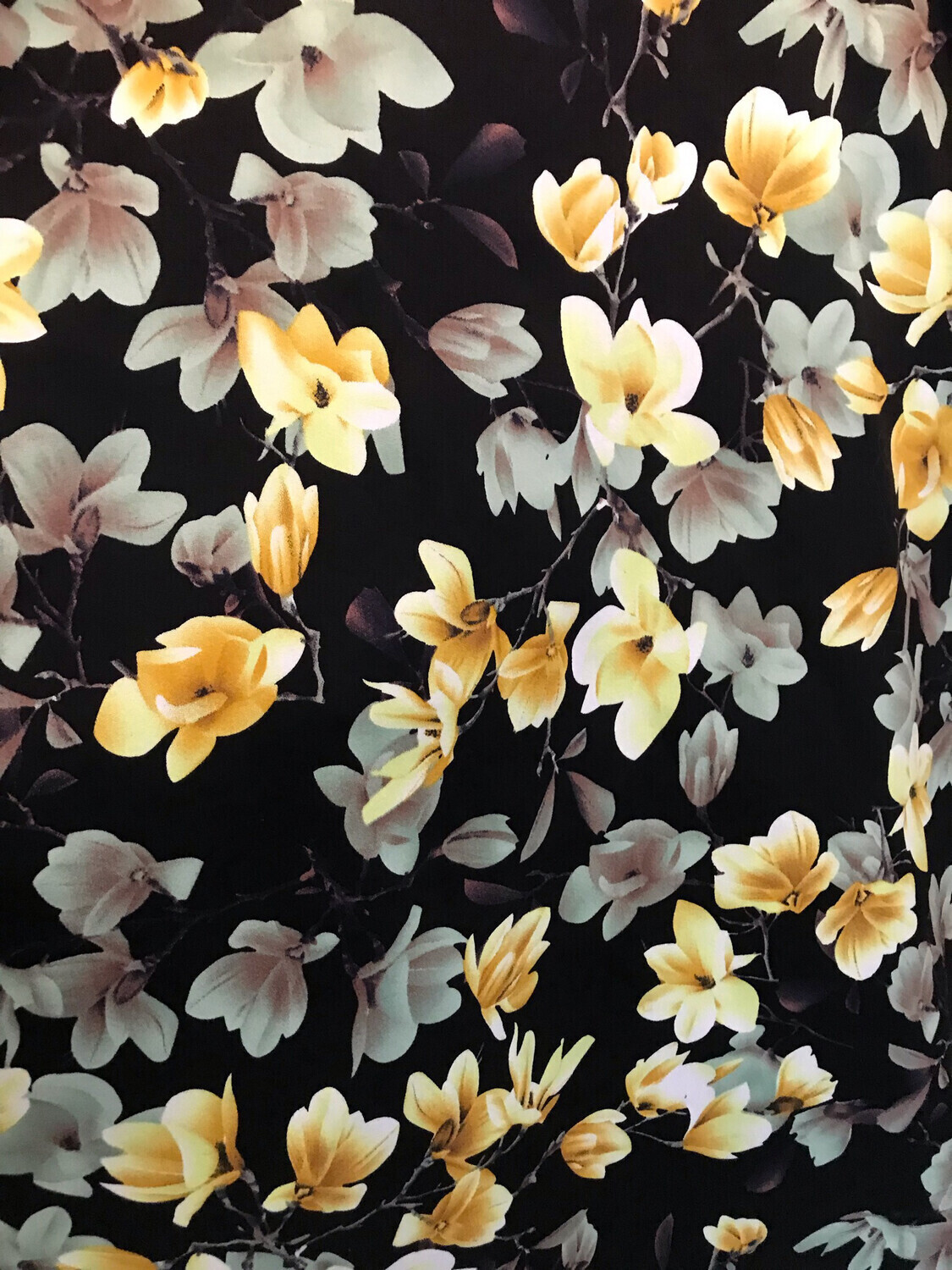 Yellow & Pink Flowers Yellow & Pink Flowers, Kleur: Geel