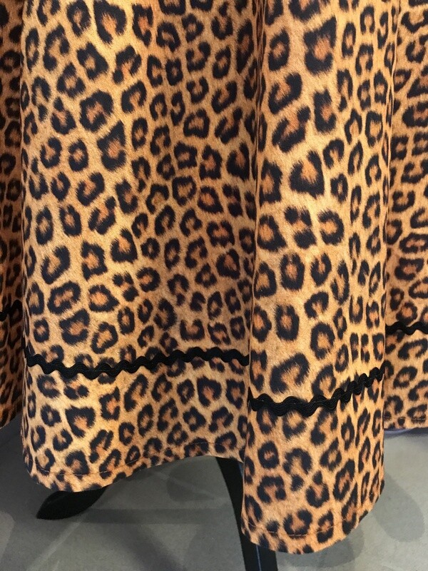 Leopard skirt