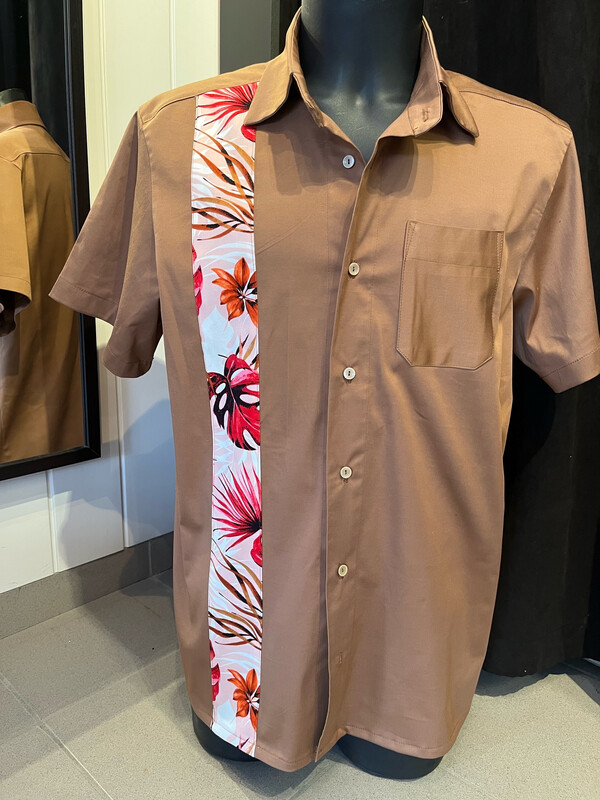 Men’s shirt palm leaves