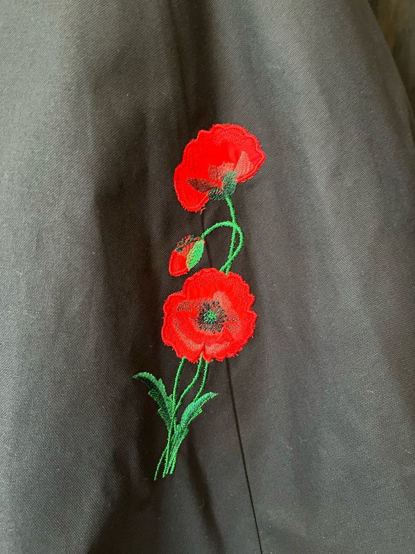 Poppies & Cherry blossom