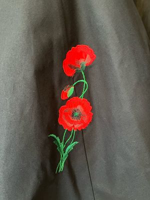 Poppies &amp; Cherry blossom