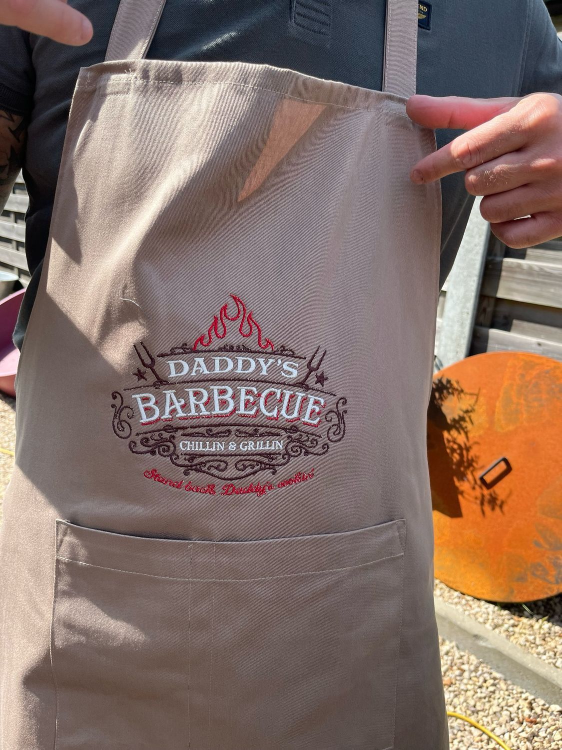Daddy's BBQ station, Kleur: Beige