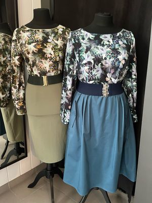 Vibrant Lilies Dress
