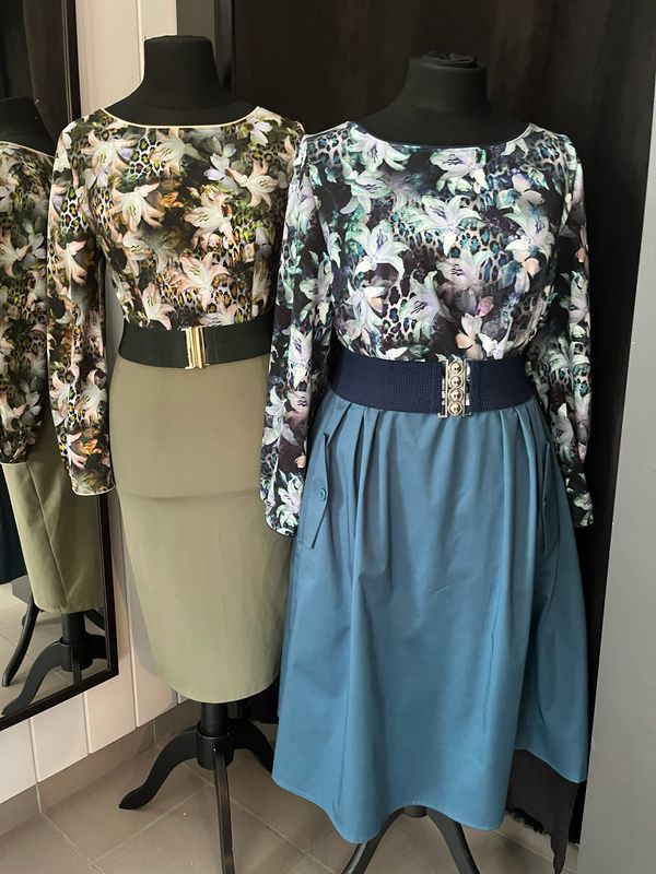 Vibrant Lilies Dress
