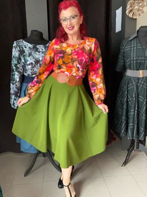 Vibrant Lilies Top