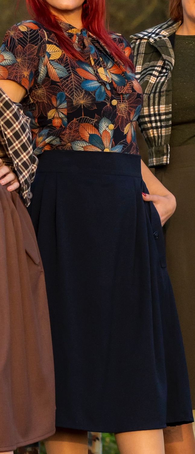 The Gigi Skirt The Gigi Skirt, Kleur: Darkblue