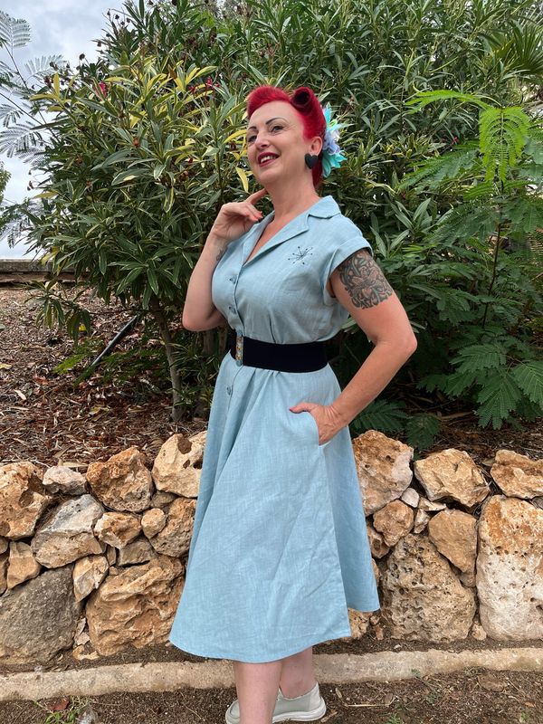 The Ana Dress Linen The Ana Dress Linen