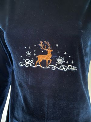 Top embroidery Top embroidery