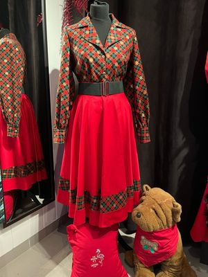 Klokrok met Kerstdetail Klokrok met Kerstdetail