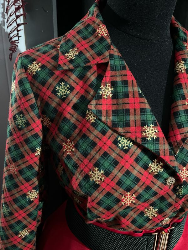 Flannel blouse 🎄