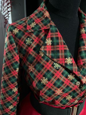 Flannel blouse 🎄