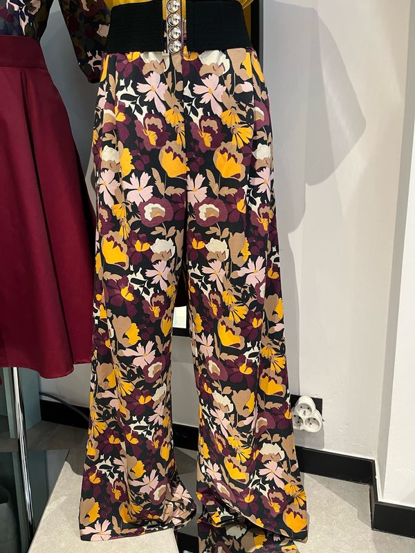 Broek in herfstkleuren