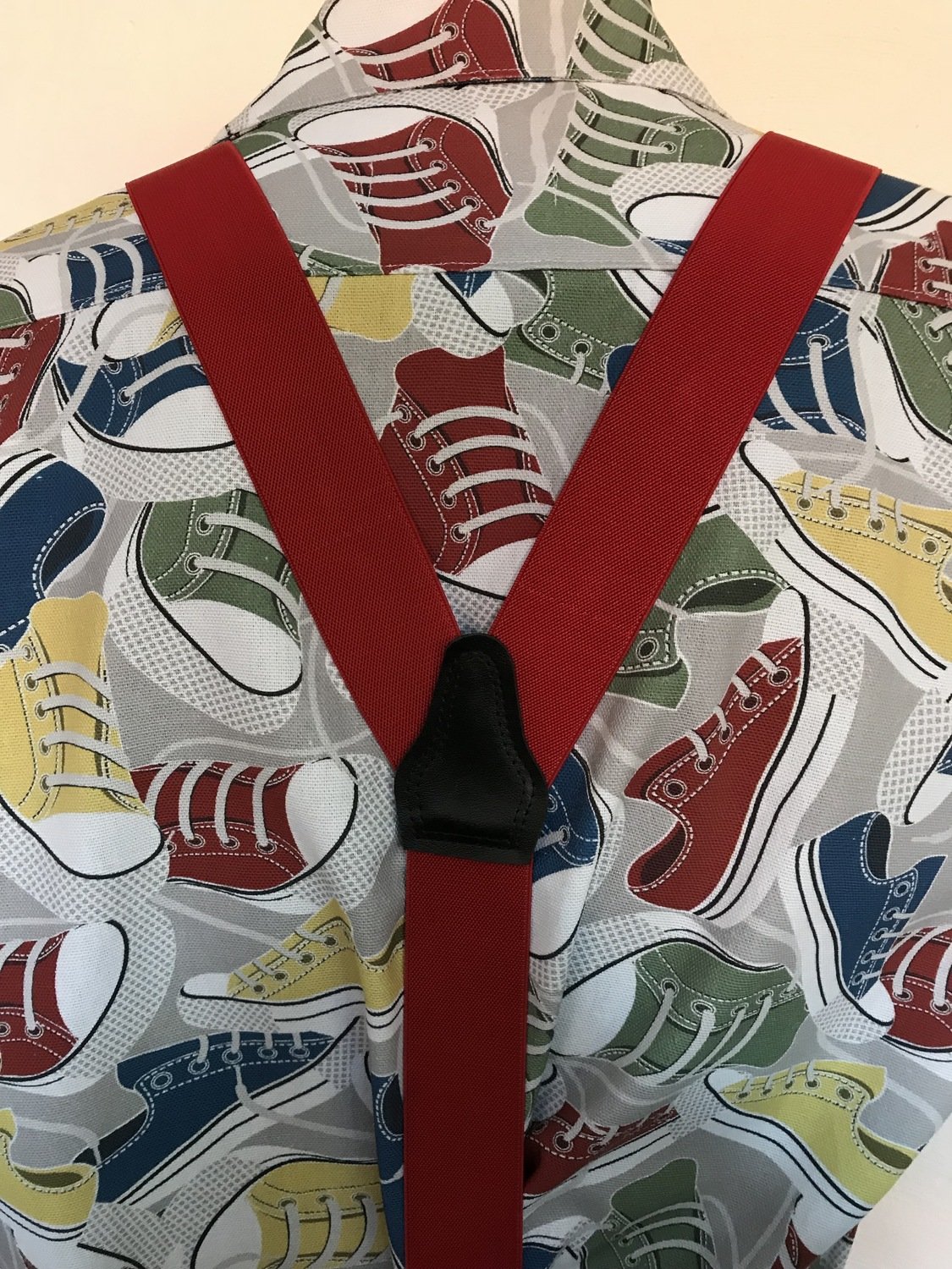 Herenbretel Herenbretel, Kleur: Rood